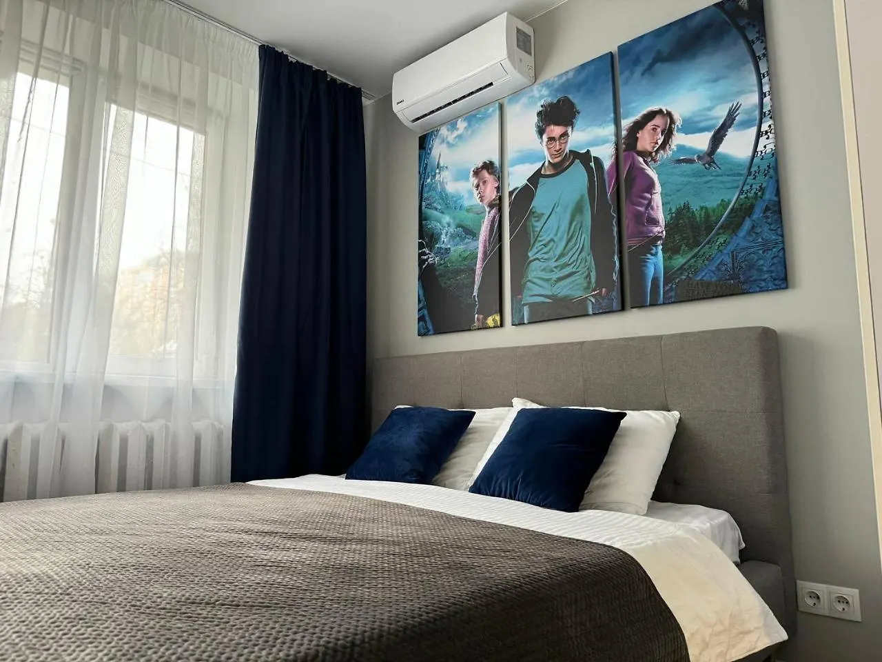 Апартаменти Myfreedom Поруч Із Метро Палац України Kyjev Apartmán